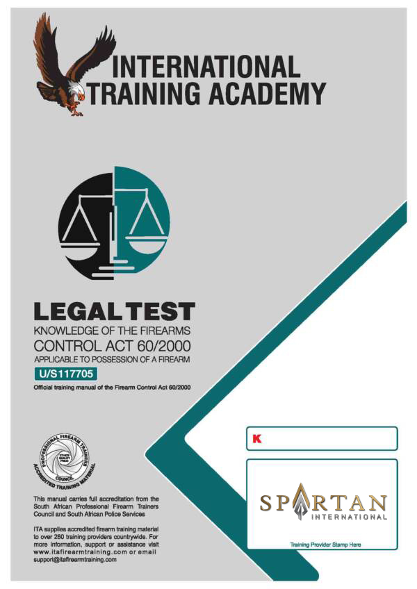 Legal Test: Knowledge of the Firearms Control Act 60/2000