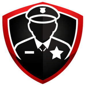 Security guard shield icon