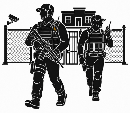 Spartan armed tactical patrol officers